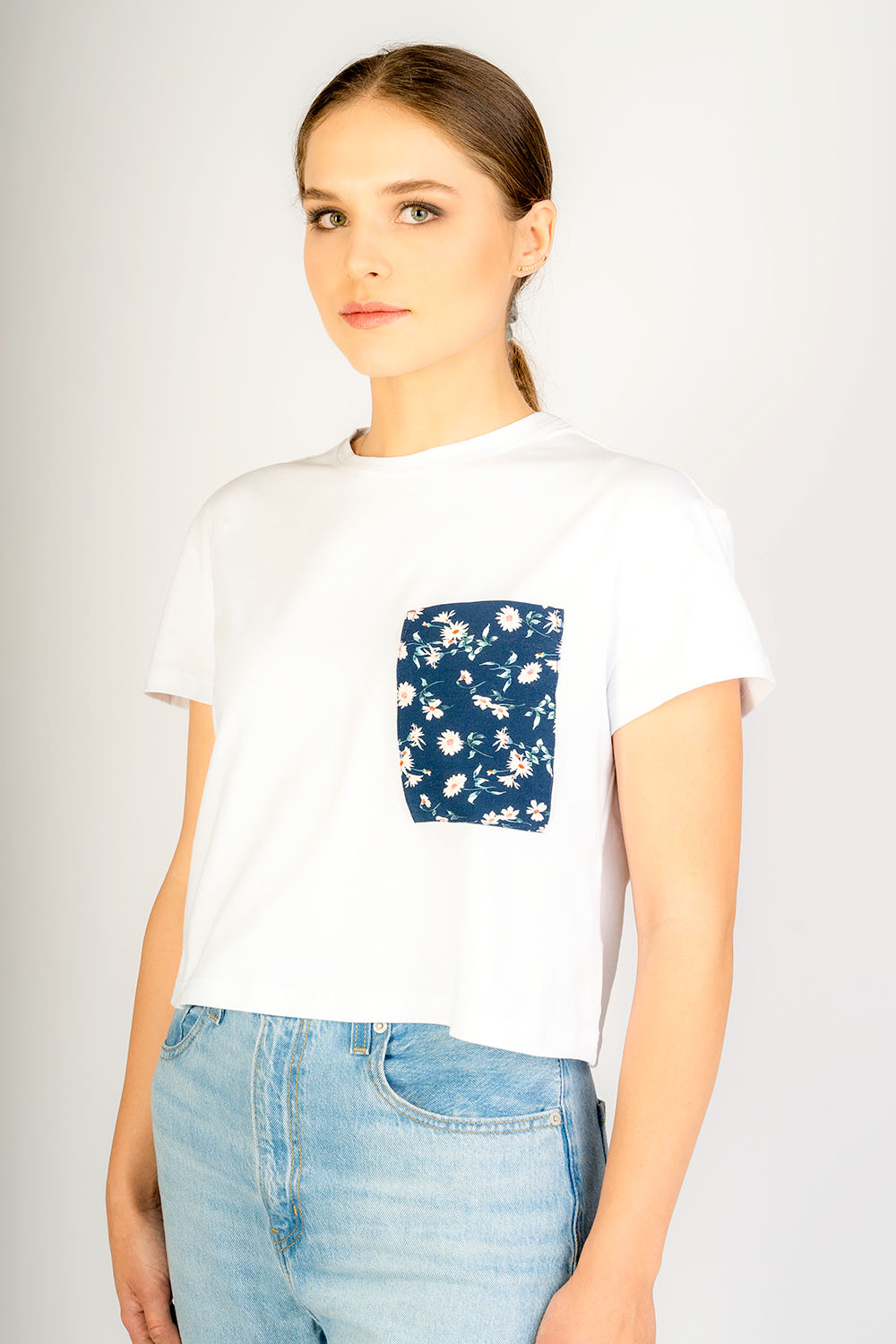 Randomized White Oversize Tshirt