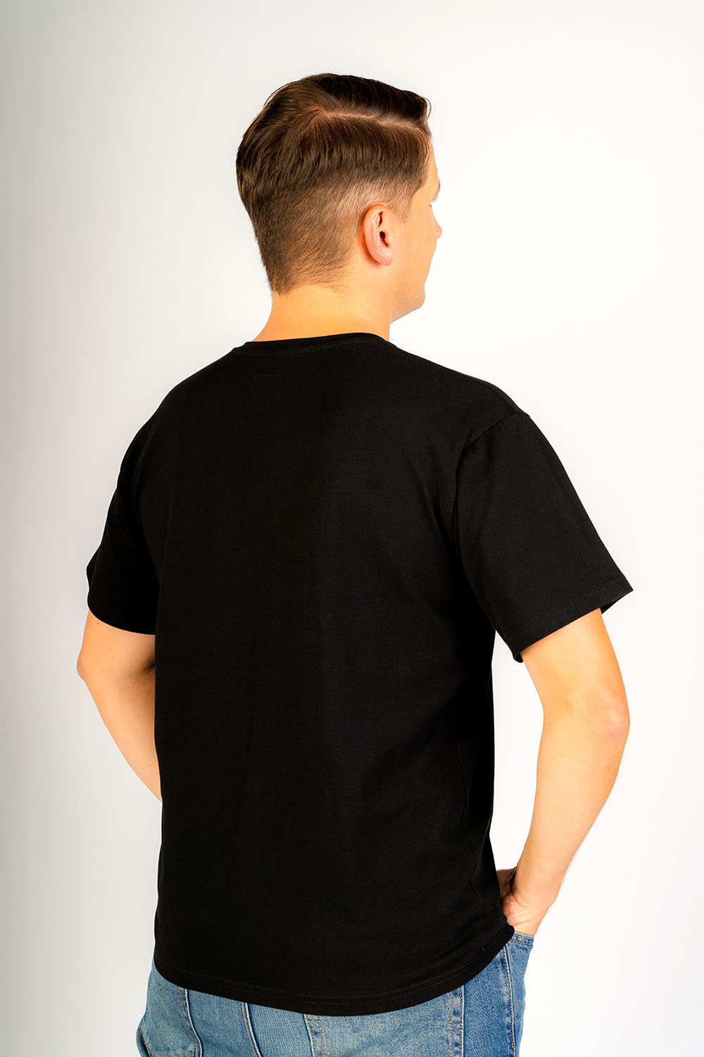 Randomized Black Oversize TShirt
