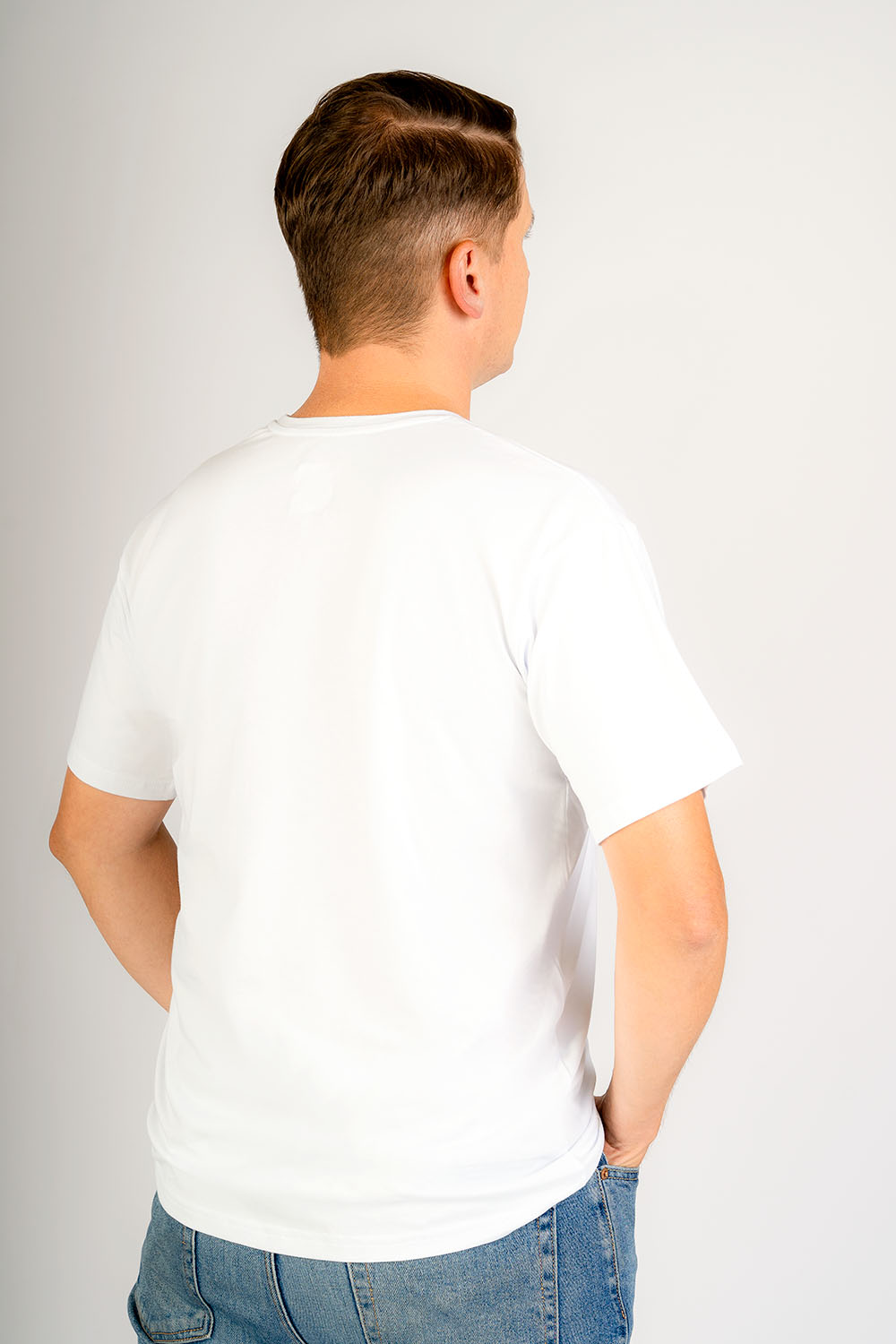 Randomized White Oversize Tshirt